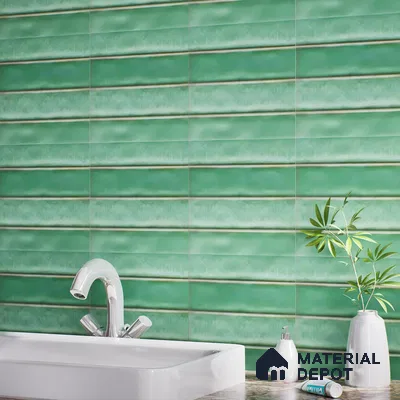 Faux Subway  Tile TL 07257 D Sintra 5002 Luster 1 ft x 1 ft Designer Tiles Ceramic Matte Finish - 9 mm | Please Expect a Slight Variation of Pattern (Sample)